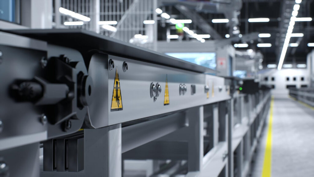 Antriebs und Umlenktrommeln